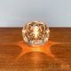 Vintage German glass table lamp by Peill & Putzler.