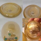 Murano smoking set ashtray and lighter Tommaso Barbi 1980