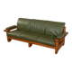 70s Leather Sofa by Almar