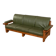 70s Leather Sofa by Almar