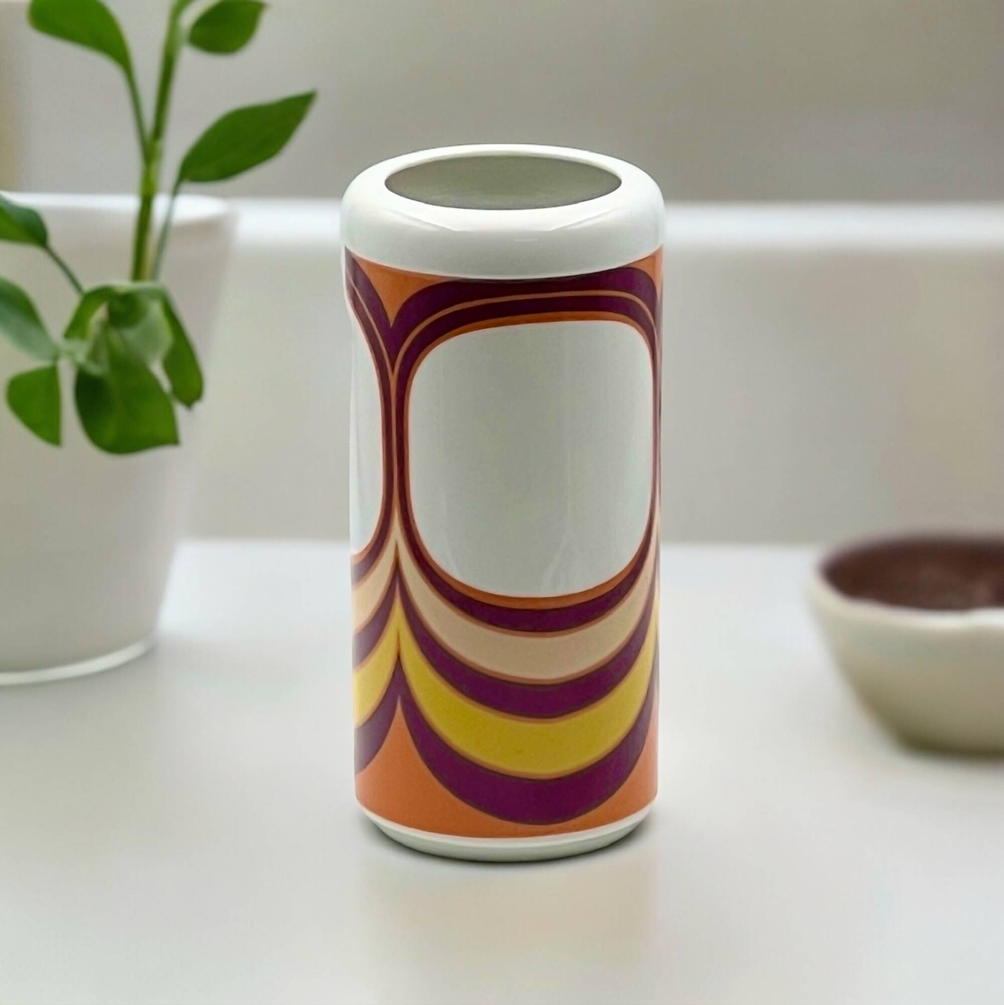 Vase Space Age Porcelain de Krautheim & Adelberg 1960s