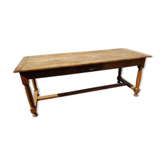 Old cherry farm table