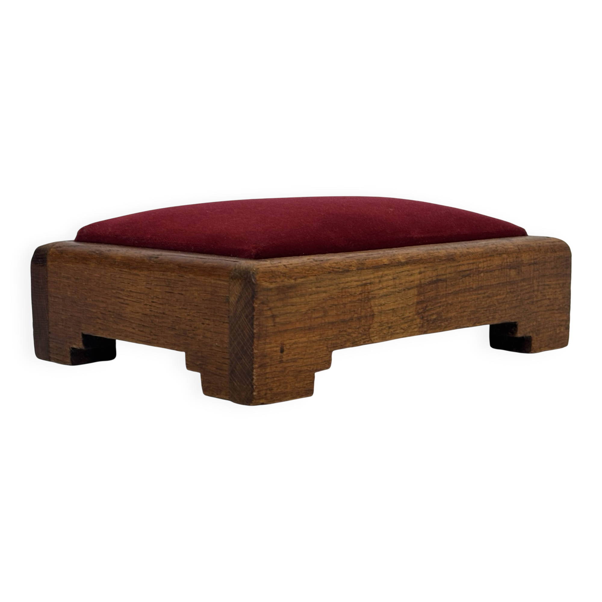 Art Deco footstool foot rest minimalist 30's design