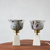 French table lamps, set of 2