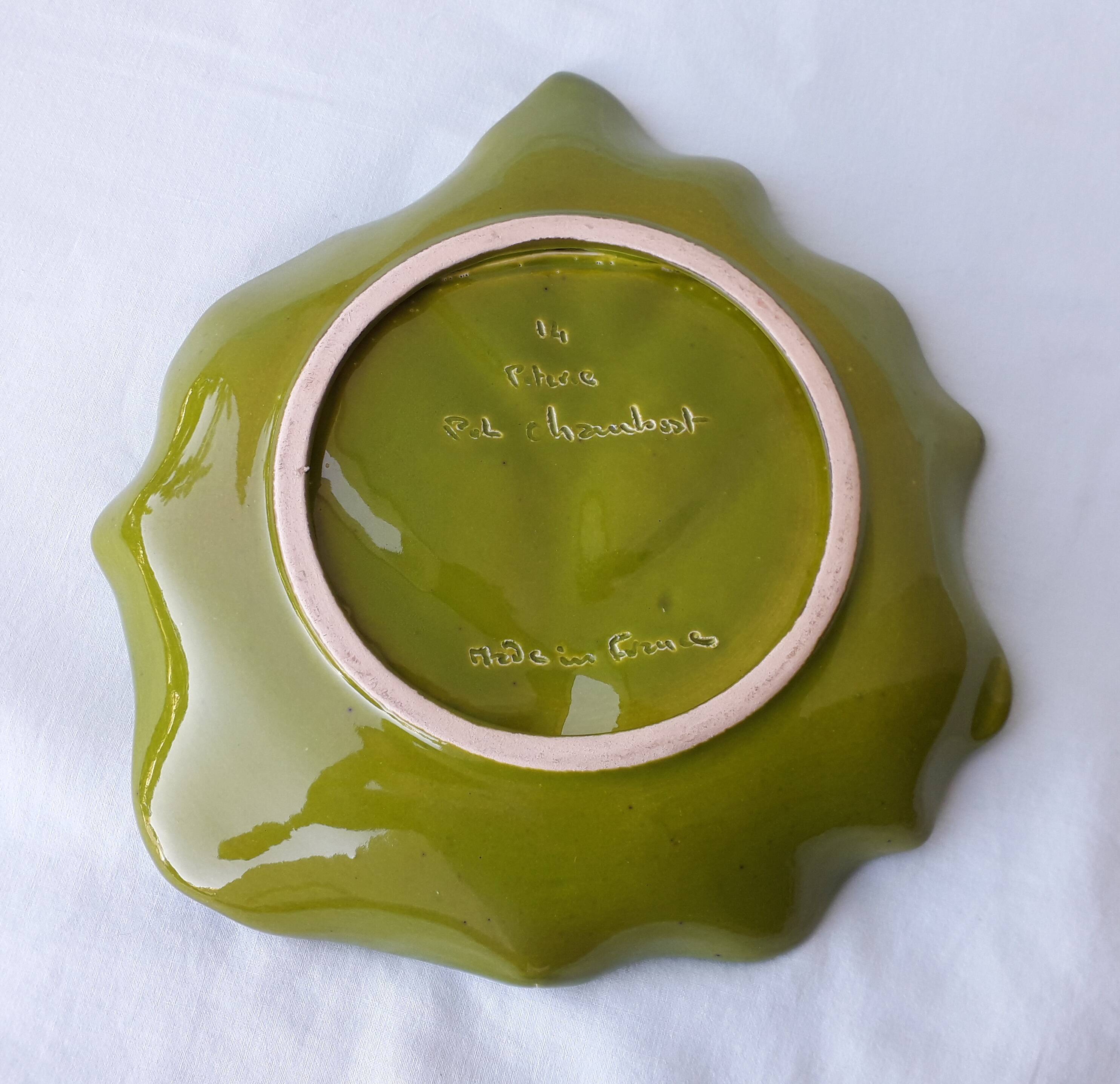 Leaf dish Pol Chambost