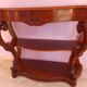 Serving console in mahogany style louis XV of Napoleon III period