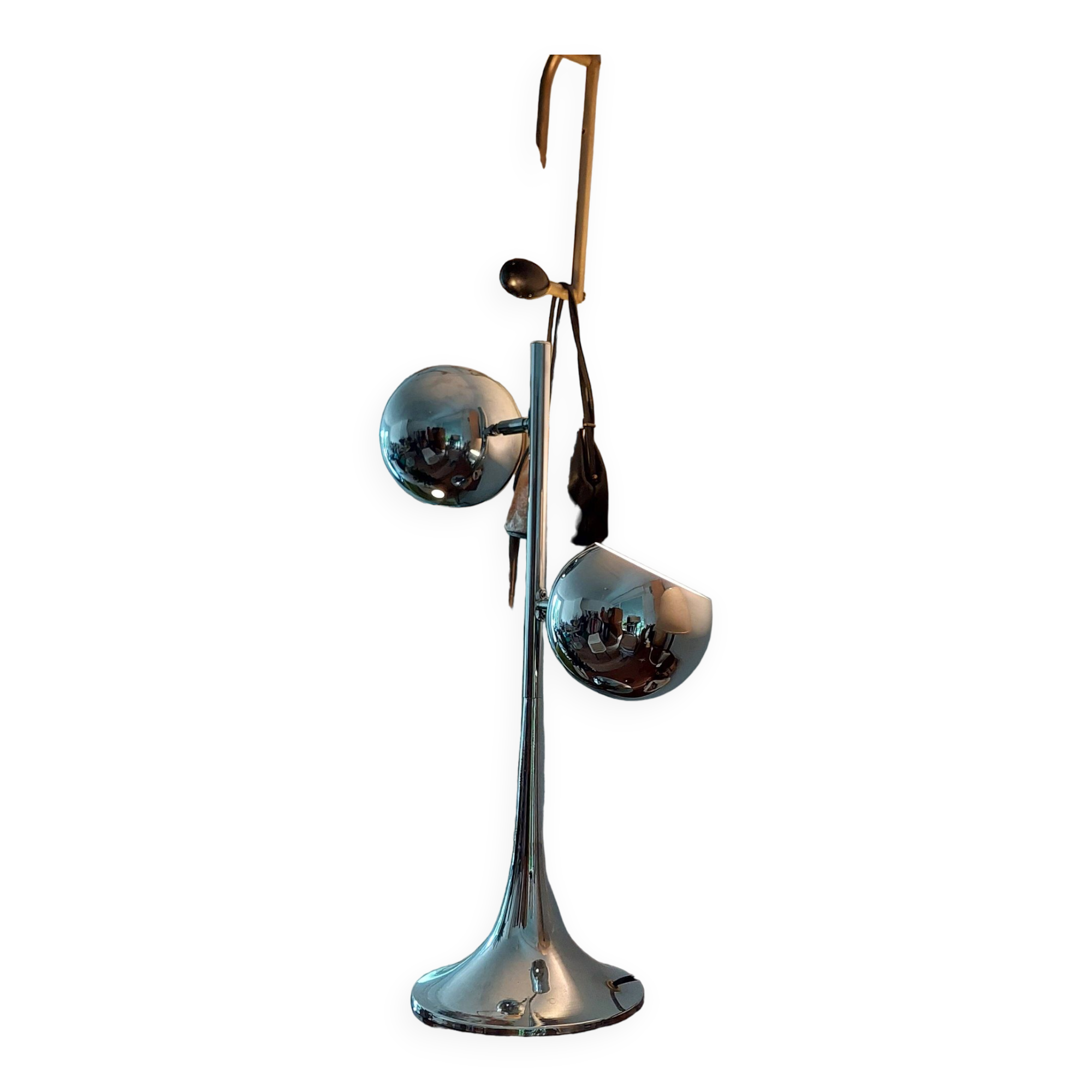 Lamp eye ball space age