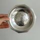 Silver-plated metal butter dish Coquillor