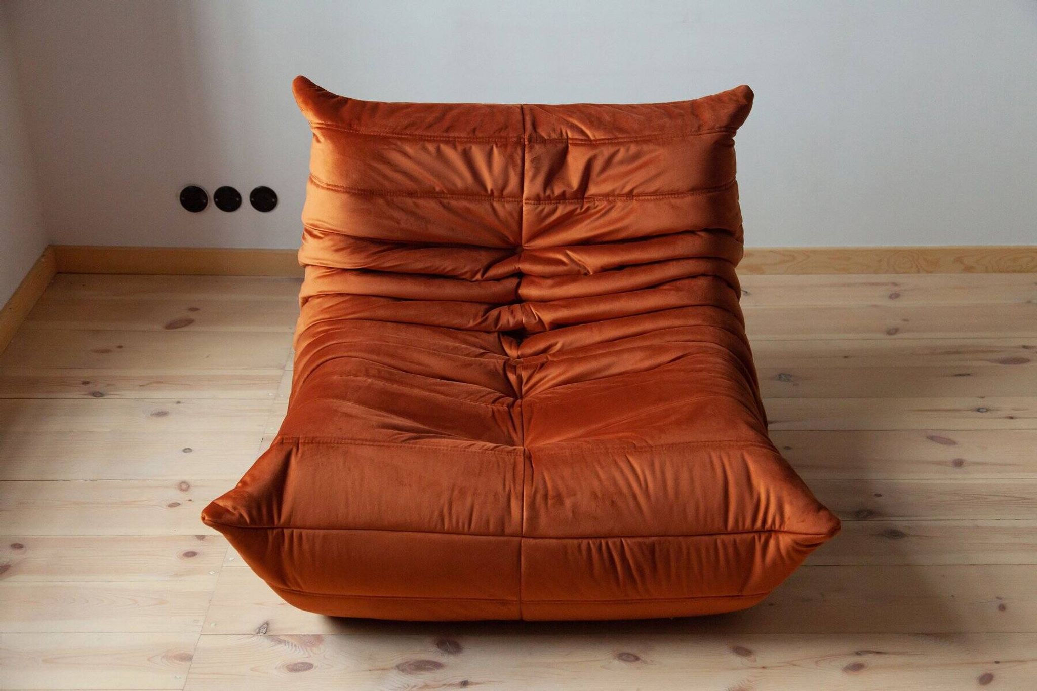 Amber Togo lounge chair by Michel Ducaroy for Ligne Roset