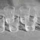 8 signed Baccarat cut crystal glasses richelieu model