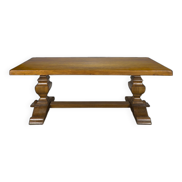 Table de monastère en chêne massif