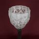 Period lamp art deco glass attributed to p. gilles
