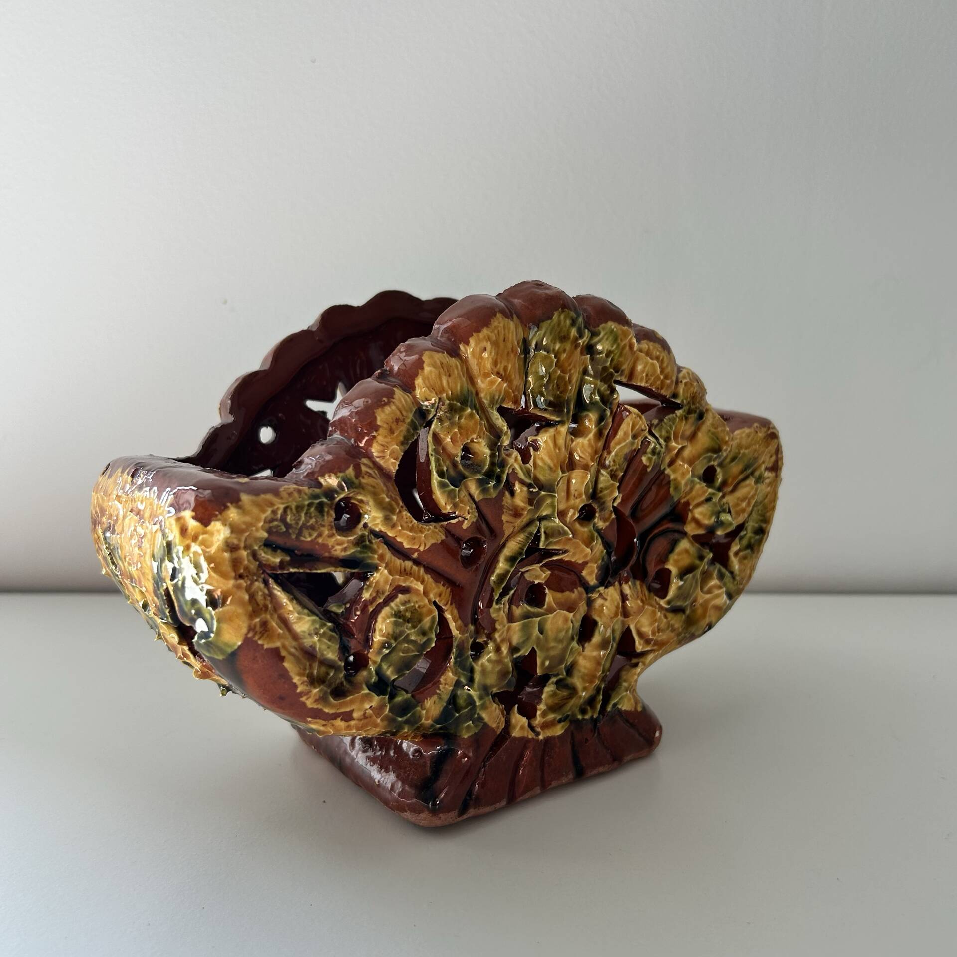 Vase coquillage ajouré
