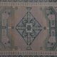 Vintage Turkish Oushak rug 183x193 cm