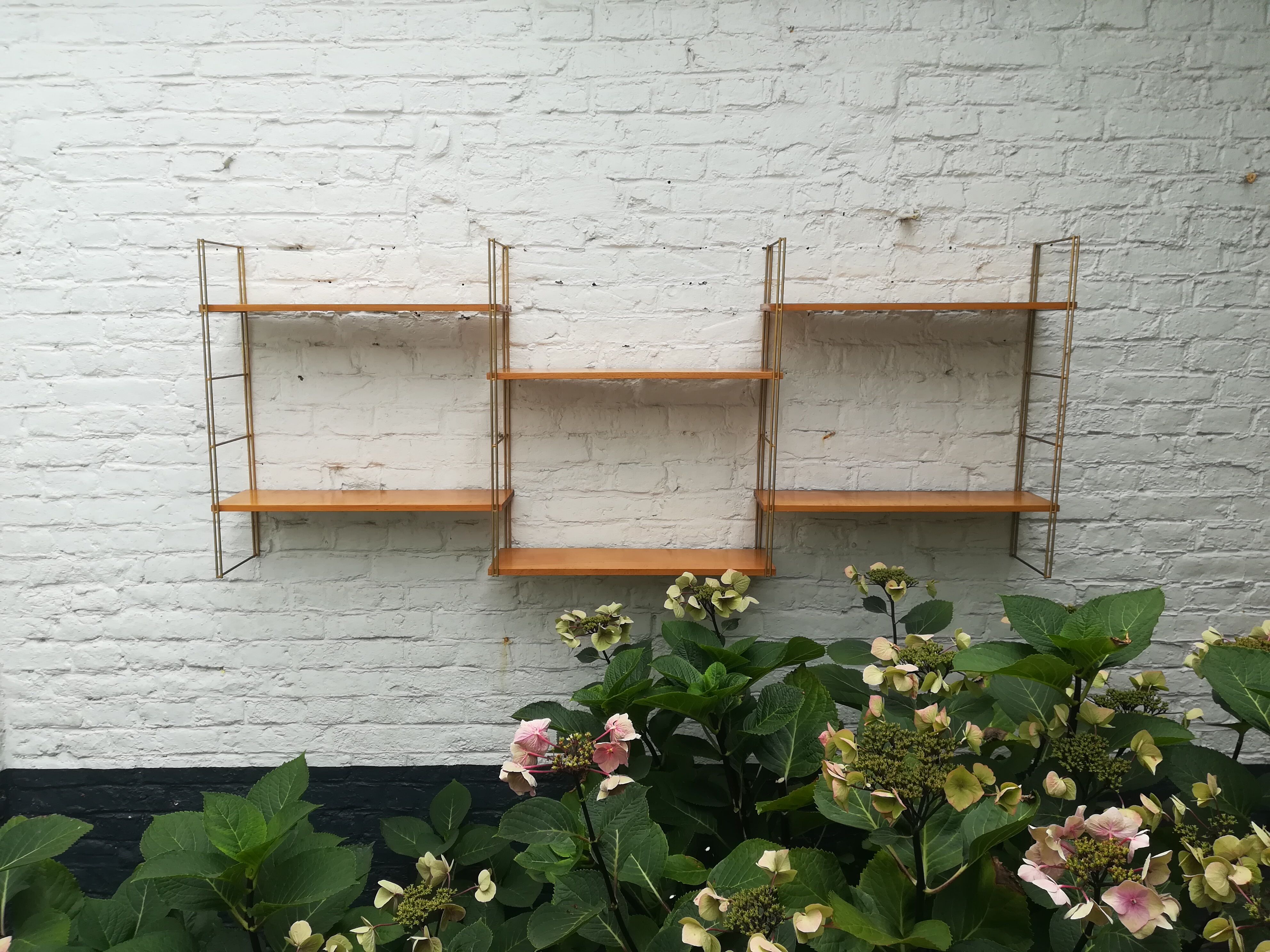 Vintage wall shelves