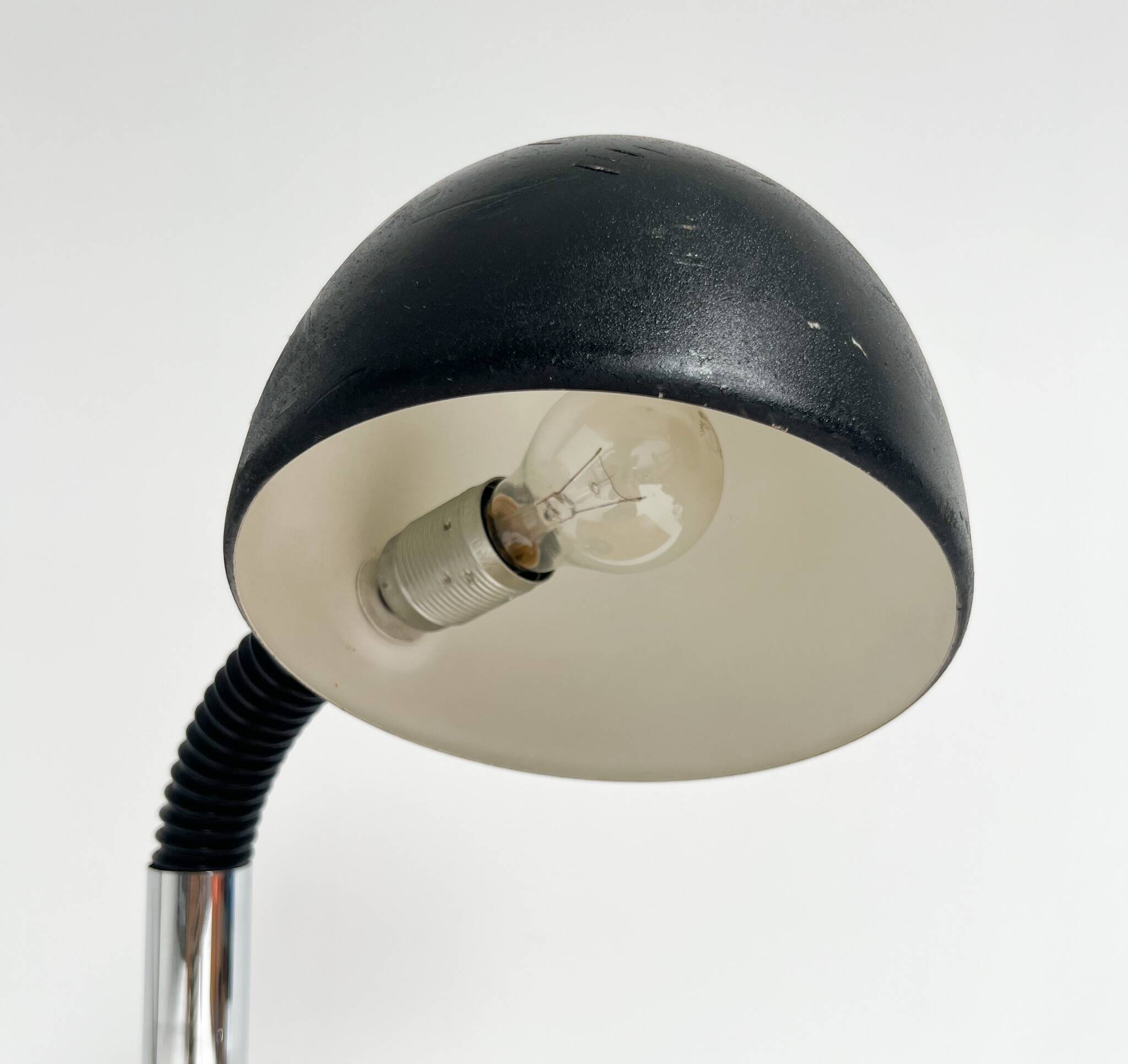 Industrial table lamp by Egon Hillebrand, 1970s