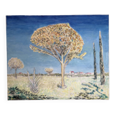 Modern Provence landscape