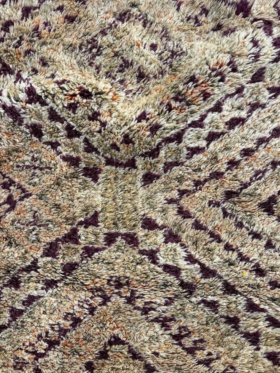 Vintage Berber wool rug, Morocco.