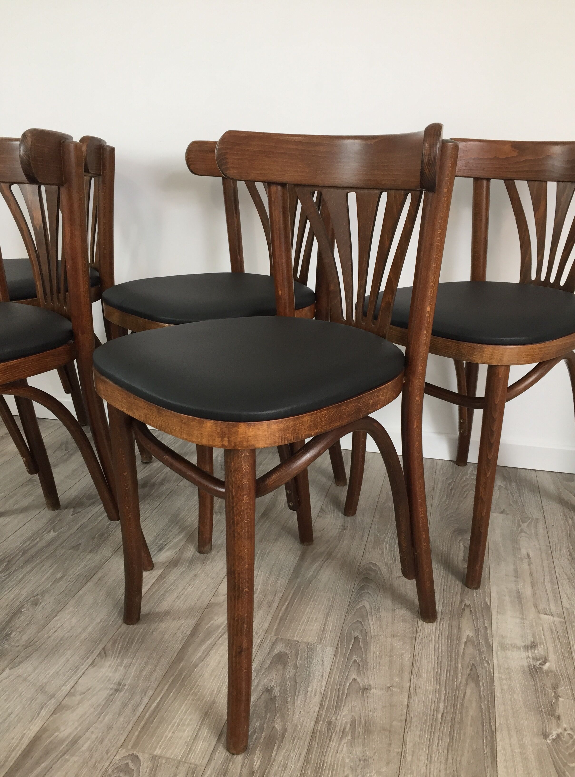 Set of 6 chairs bistro