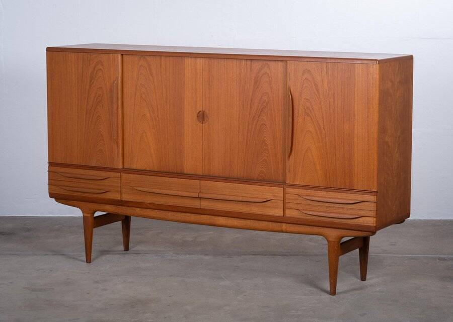 UM14 Sideboard attributed to Johannes Andersen for Uldum Møbelfabrik, Denmark, 1960s