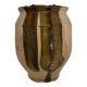 Old jar with brushstroke decoration