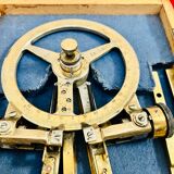 Naval Brass 3 arm full circular Protractor – USSR 1960