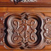 Commode, secrétaire, bibliothèque: meuble 3 en 1
