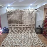 Handmade wool Berber rug 300X200 cm