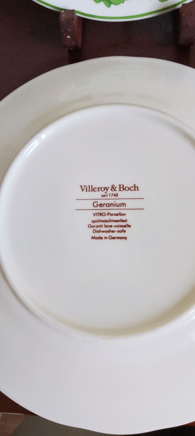 Villeroy & Boch plate set