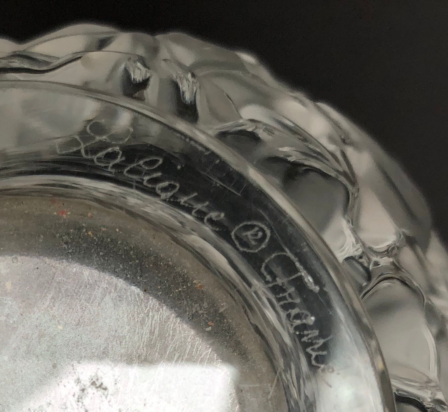 Paire de vases lalique modèle bagatelle