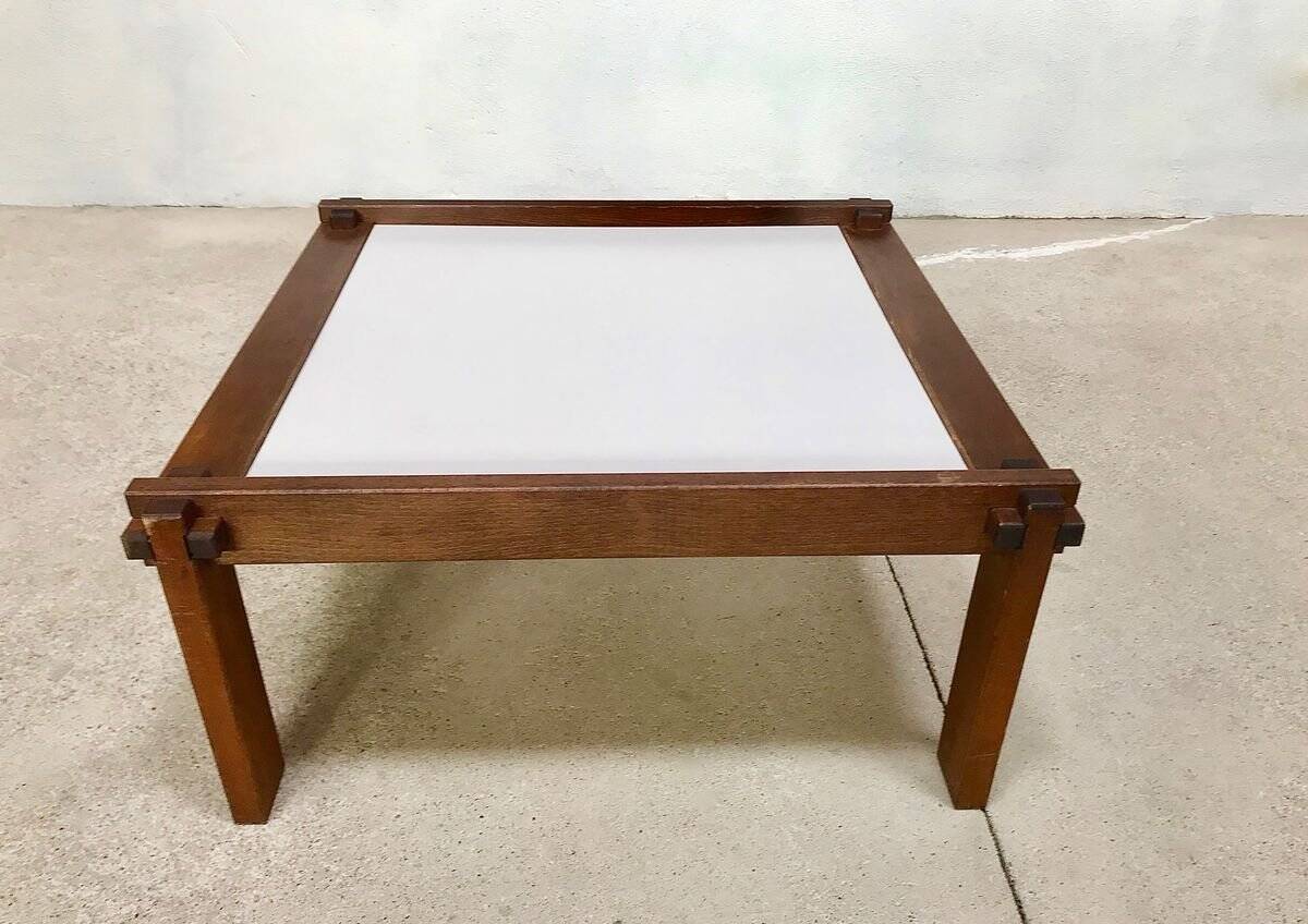 Brutalist Farmer Side Tables  by Gerd Lange for Bofinger, Germany 1960s