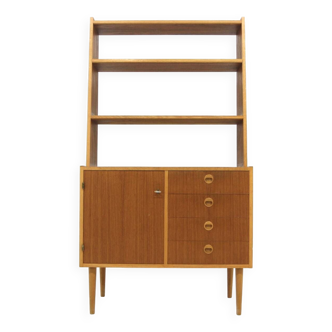 Scandinavian teak bookcase, Sweden, 1960