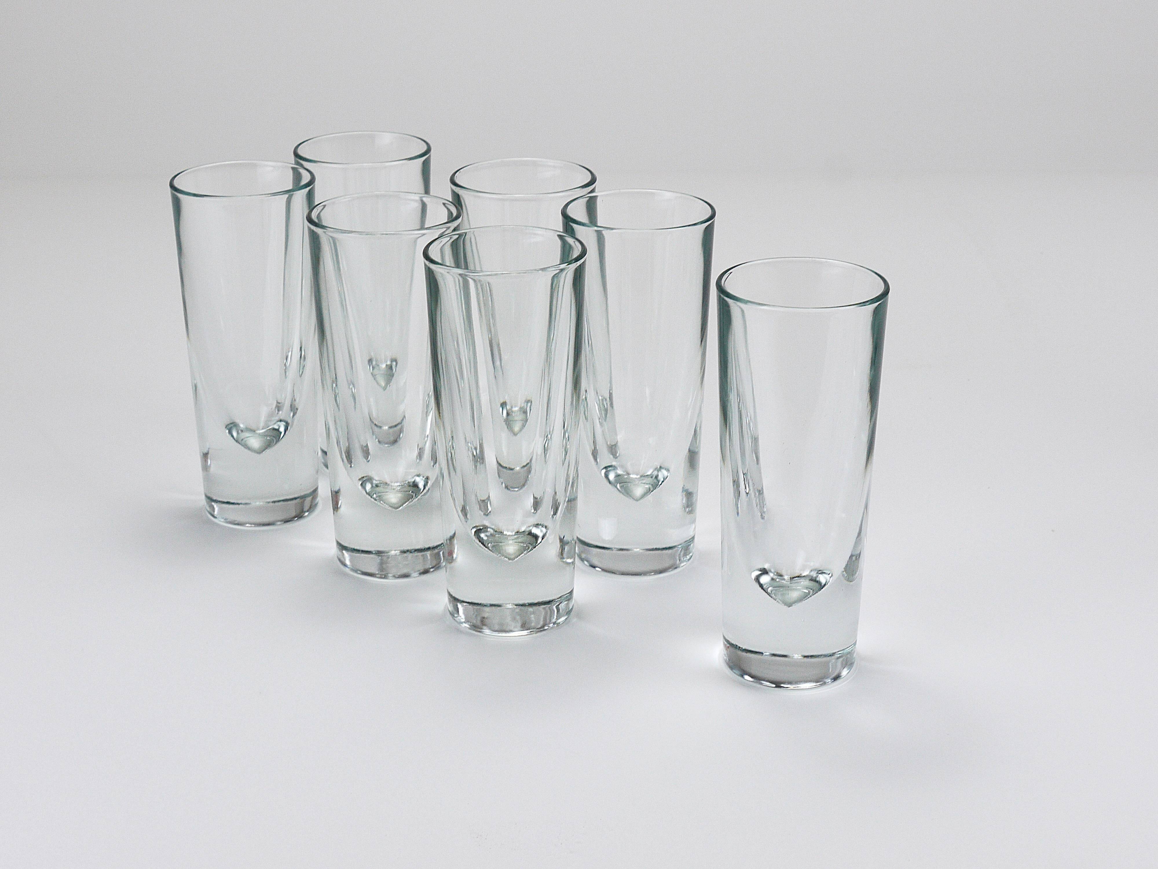 14 verres à boire solides Aperitif Bar Bullet Carlo Moretti, Italie, années 1970