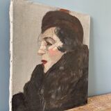 Painting, old portrait