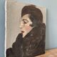 Painting, old portrait