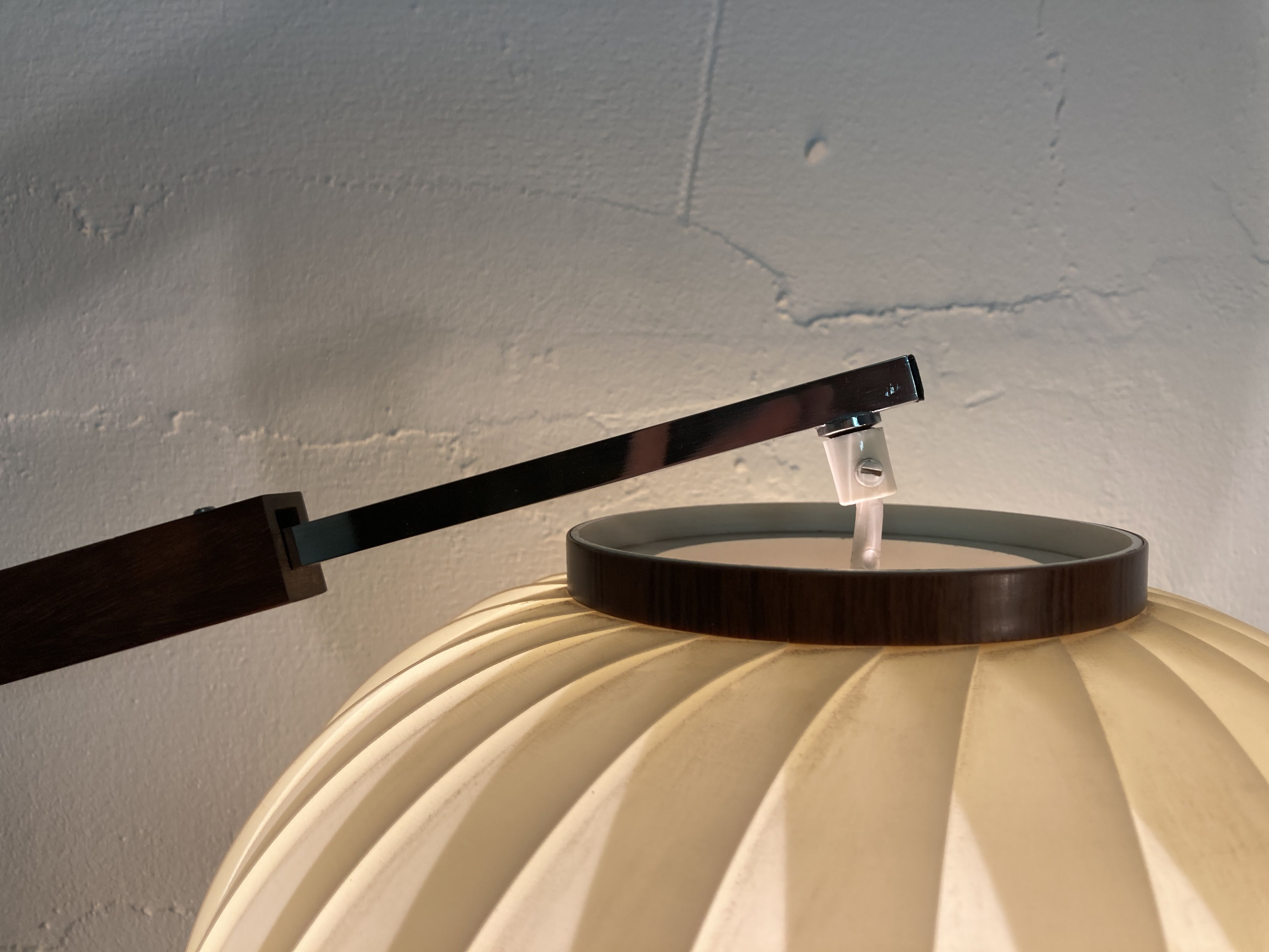 Midcentury swing wall lamp by Svend Aage Holm-Sørensen for HOLM-SØRENSEN & CO, 1950S