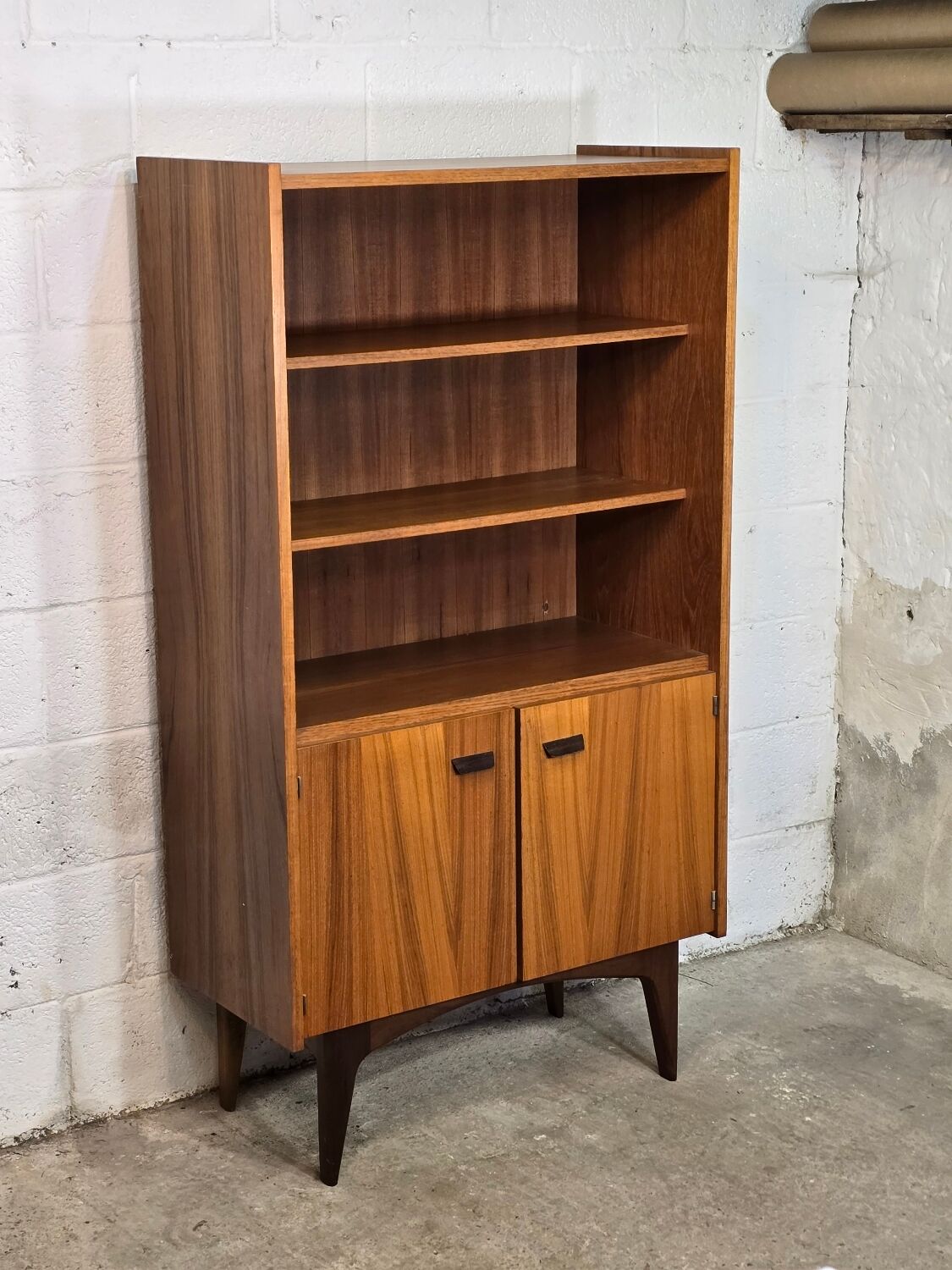 1970s Scandinavian style cupboard library