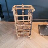 Vintage bamboo magazine rack