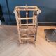 Porte-revues vintage en bambou