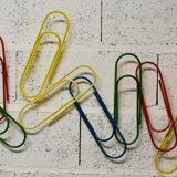 Vintage trombone coat rack.