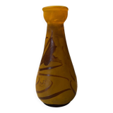 Pear-shaped Gallé vase
