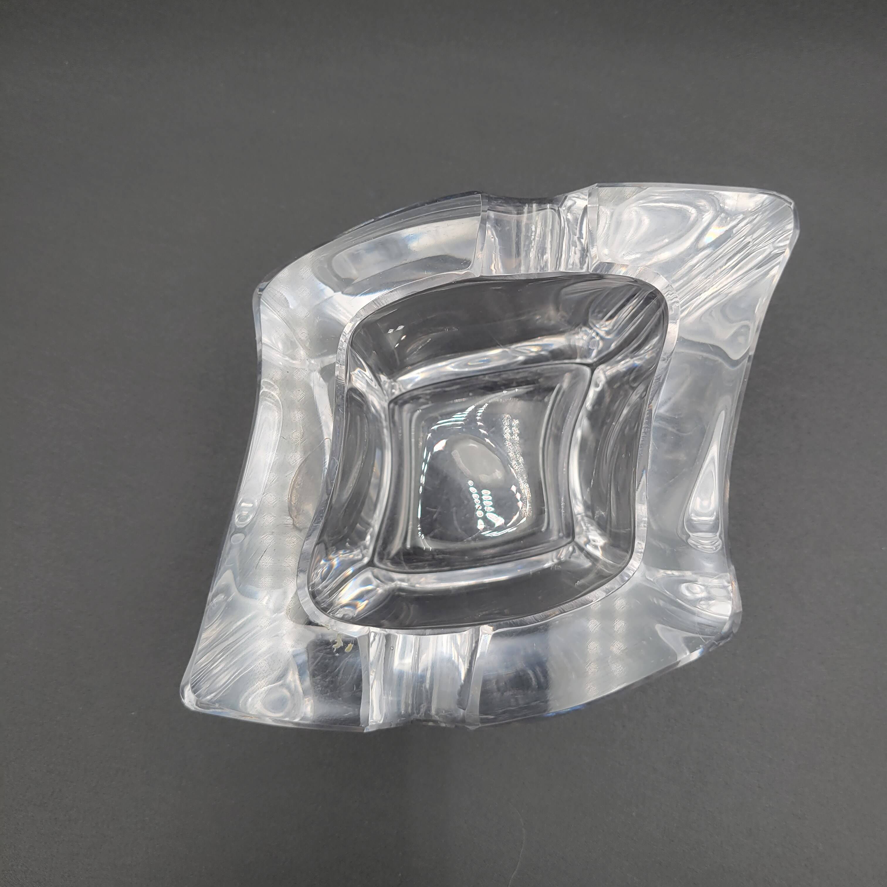 Geometric crystal ashtray / pocket