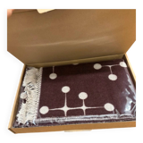 Eames Vitra Bordeaux and Beige Plaid
