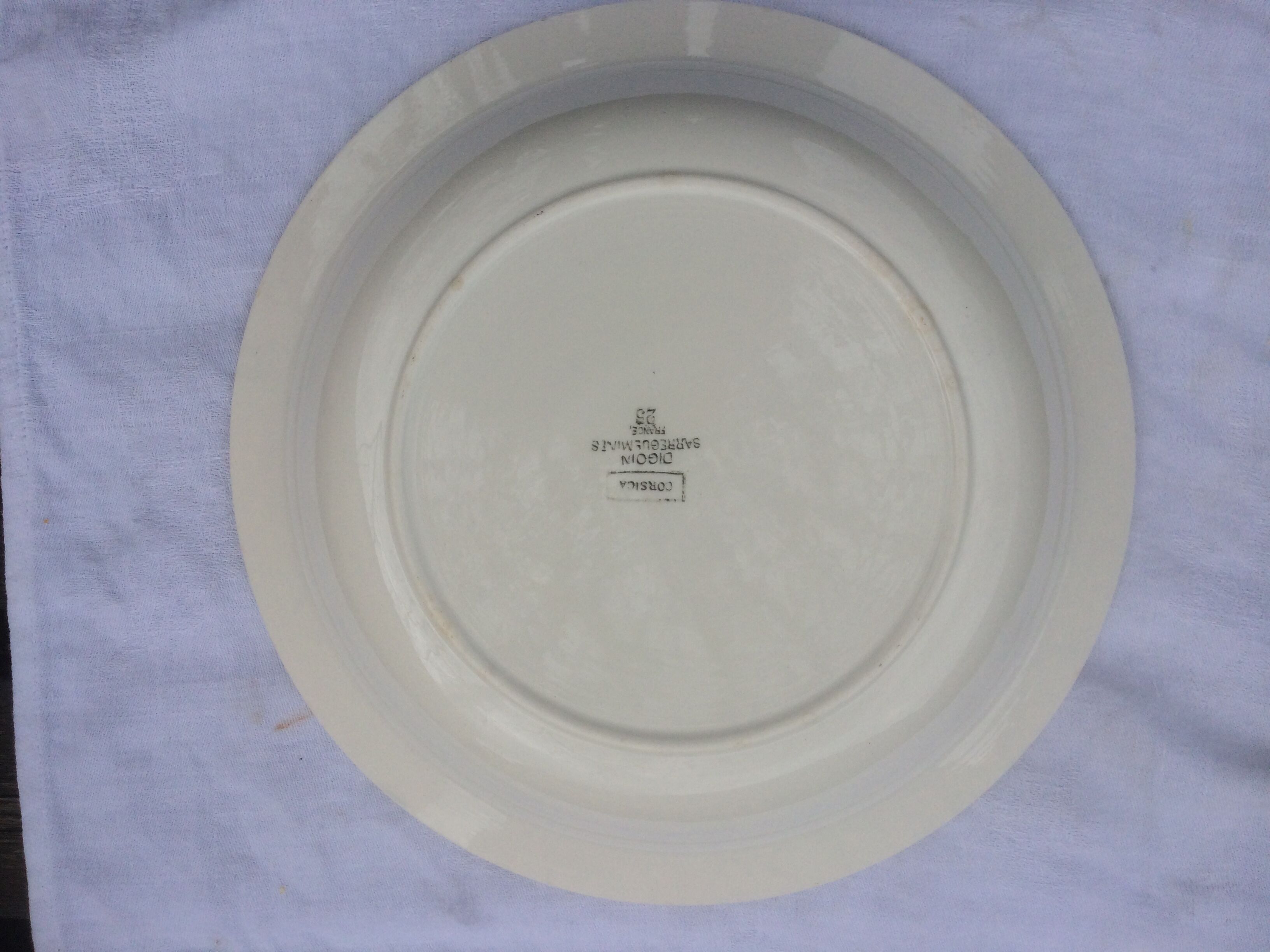 Dish Digoin Sarreguemines