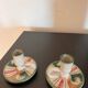 Pair of ceramic candlesticks