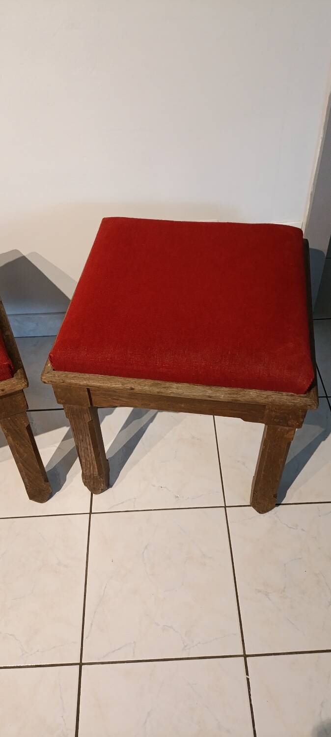 Pair of 1960s stools