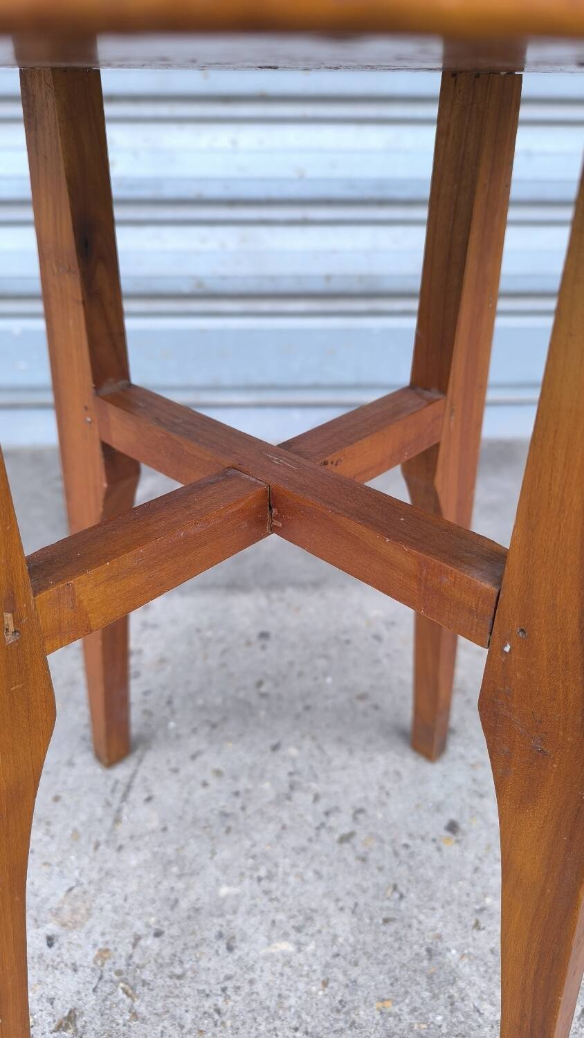 60s compass foot stool