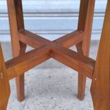 60s compass foot stool