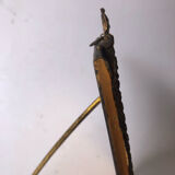 Golden metal photo frame