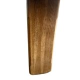 Coffee table / brutalist coffee table in vintage oak